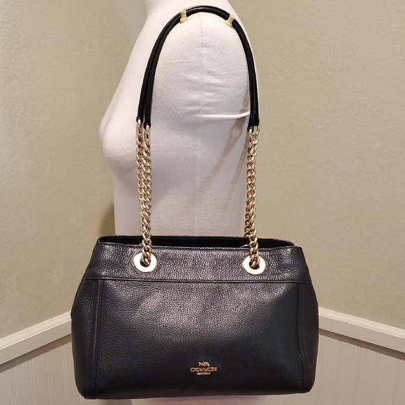 Coach Brooke Chain Carryall Bag - Picture 1 of 14